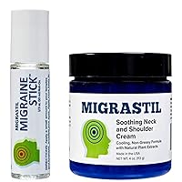 Basic Vigor Migrastil Migraine Stick and Soothing Neck & Shoulder Cream