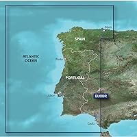 Garmin Bluechart G2 HXEU009R - Portugal and Northwest Spain - microSD/SD