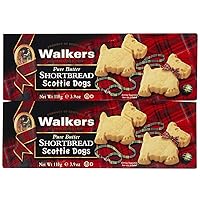 Walkers Scottie Dog Shortbread - 3.9 oz - 2 pk