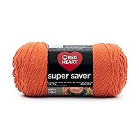 RED HEART Carrot Super Saver Yarn, Single
