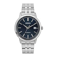 Seiko Men's Analog Automatic Watch with Stainless Steel Strap SRPH87K1, Blue, Bracelet