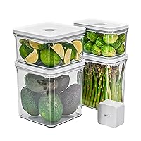  LownRain Food storage vacuum sealed container with