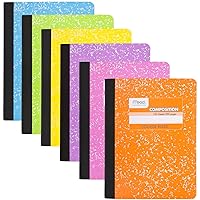 Mead Composition Notebooks, 6 Pack, College Ruled Paper, 7-1/2
