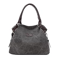Women's New Canvas Bag Ladies Shoulder Bag Large Capacity Fashion Handbag