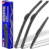 3 wipers Replacement for 2012-2016 Honda CRV CR-V, Windshield Wiper Blades Original Equipment Replacement - 26