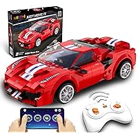 WISEPLAY STEM Toys for 7-10 Year Old Boys & Girls - 306pcs RC Car Building Block Set - STEM Building Toys for Boys & Girls Ages 6 8 12 - Great Remote Control Car Birthday Gift for Kid