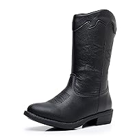Boys Girls Kids Cowboy Boots for Western Square Toe Cowgirl Boots with Walking Heel (Toddler/Little Kid/Big Kid)
