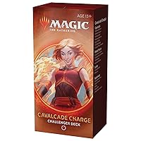 Magic The Gathering Cavalcade Charge Deck Challenger Deck 2020 | Tournament-Ready | 75 Cards + Tokens