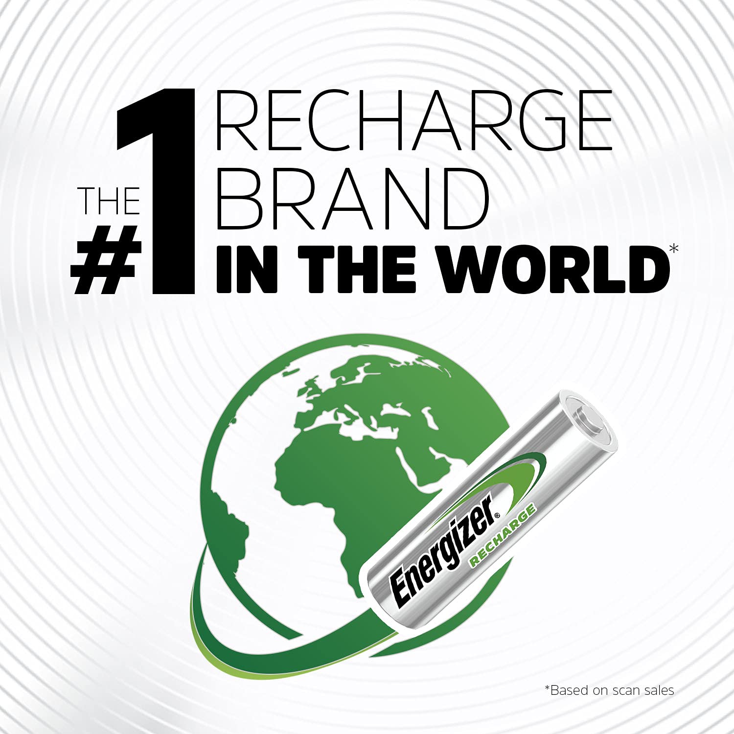 Energizer AA Batteries, Pre-Charged Double A Rechargeable Batteries, 2 Count