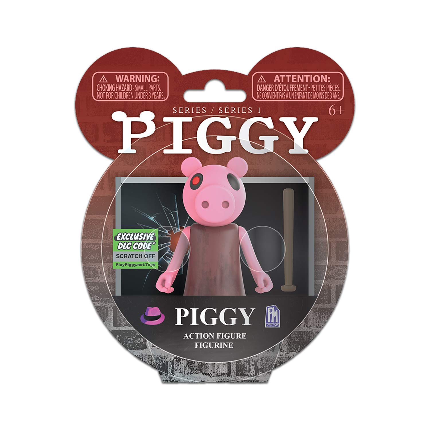 PIGGY Action Figure Articulated Buildable Action Figure Toy, Series 1 Collectible