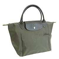 Longchamp 1621 919 Women's Handbag, Folding Tote Bag, Lightweight, Preage, Green, Top Handle Bag, S