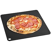 Pizza Baking Steel for Oven by PolarcoForgeco - 16 x 16 inch Baking Steel for Outdoor Grill and BBQ, Pre-Seasoned Carbon Steel for Indoor Oven, 1/4