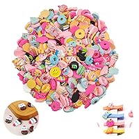 24 Boxes Fruit Slices Charms for Resin Polymer Clay Slime Making 3D Fimo  Assorted Pieces Sticker Bulk for DIY Crafts Nail Art Lip Gloss Supplies