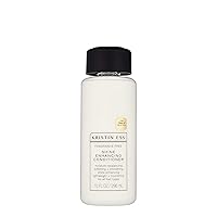 Kristin Ess Hair Fragrance Free Shine Enhancing Conditioner for Moisture, Hydration + Shine, Vegan, Paraben, Sulfate, Phthalate and Silicone Free, Gluten Free, 10 fl. oz.