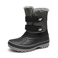 DREAM PAIRS Boys & Girls Toddler/Little Kid/Big Kid Ducko Ankle Winter Snow Boots