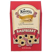 Knott's Berry Farm - Premium Raspberry Shortbread Cookies - 10oz (284g)