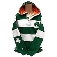 Ireland Rugby Shirt Hoodie, Small