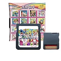 520 in 1 Super Combination Game Card，520 in 1 Game Cartridge，Contains 520 Classic Retro Games