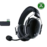 Razer BlackShark V2 Pro Wireless Xbox Gaming Headset: 50mm Drivers - Wideband Mic - Comfortable Noise Isolating Earcups - for Xbox, PS5, Console, PC, Mac - Bluetooth, USB-C - 70 Hr Battery - Black Razer BlackShark V2 Pro Wireless Xbox Gaming Headset: 50mm Drivers - Wideband Mic - Comfortable Noise Isolating Earcups - for Xbox, PS5, Console, PC, Mac - Bluetooth, USB-C - 70 Hr Battery - Black