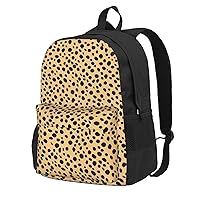 Leopard Print Backpack Printing Lightweight Casual Backpack Shoulder Bags Large Capacity Laptop Backpack