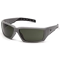 Overwatch Shooting Safety Sunglasses, Black, Forest Gray Anti-Fog Lens