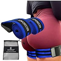 Glute Bands,Blood Flow Restriction Bands for Women Glutes & Hip Building,Butt Workout Equipment for Women,bfr Bands for Women Glutes,Adjustable bfr Bands for Arms and Legs