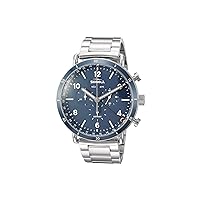 Shinola Detroit The Canfield Sport Chronograph Calendar 45mm - 20089890 Polished/Brushed Stainless Steel Bracelet/Midnight Blue Dial One Size