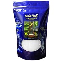 Feeder Fresh Bird Feeder and Seed Protector | Keeps Bird Seed for Outside Feeders Clean, Dry and Fresh Preventing Bird Feeder Seed from Caking | Works Great in Tube Feeders | 16 Ounce