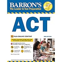 Barron's ACT with Online Tests (Barron's Test Prep) Barron's ACT with Online Tests (Barron's Test Prep) Paperback