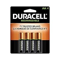Duracell AA NiMH rechargeable blister pack, 4 per pkg. 2500mAh Duracell AA NiMH rechargeable blister pack, 4 per pkg. 2500mAh