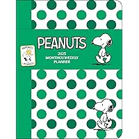 Peanuts 12-Month 2025 Weekly/Monthly Planner Calendar