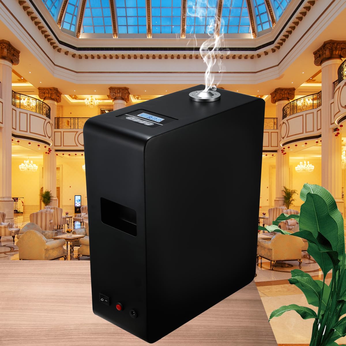 Kevinleo Scent Air Machine for 3,500-7,500 Sq.ft Area,Waterless,500ml Refill Bottle,Last Long,Cold Air Technology,Powerful Scent,HVAC Scent Diffuser Air Freshener for Hotel Office Business SPA