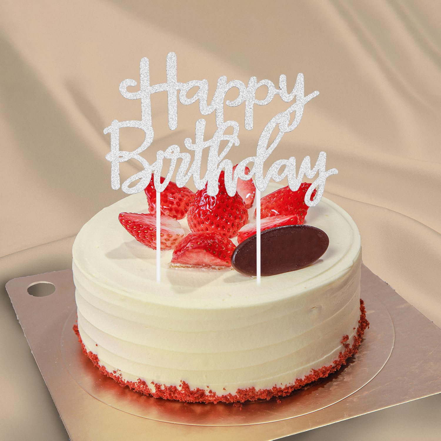 Mua Dohia Glitter Happy Birthday Cake Topper Anniversary ...