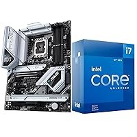 Micro Center Intel i7-12700KF Gaming Desktop Processor 12 (8P+4E) Cores up to 5.0 GHz Unlocked LGA1700 600 Series Chipset 125W Bundle with ASUS Prime Z690-A ATX Gaming Motherboard