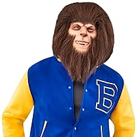 Rubie's Men's Teen Wolf 1985 Overhead Latex Mask, As Shown, One Size