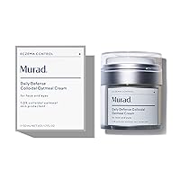 Murad Eczema Control Daily Defense Colloidal Oatmeal Cream – Redness and Itch Relief Face Moisturizer - Soothing and Hydrating Skin Care Treatment, 1.7 Fl Oz