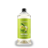 Caldrea Hand Soap Refill, Aloe Vera Gel, Olive Oil and Essential Oils to Cleanse and Condition, Ginger Pomelo Scent, 32 oz