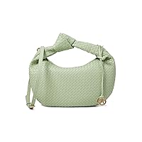 Anne Klein Mini Woven Hobo-Shoulderbag, Green Fig, Green Fig, M