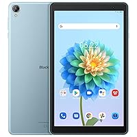 Blackview Tab 5 Tablet 8 Inch, Quad-Core Android Tablets 5GB RAM 64GB ROM Expand to 1TB, 1280*800 HD+ IPS Screen with Read Mode, 5580mAh Battery, Dual BOX Speaker, WiFi, Bluetooth, Google Play - Blue