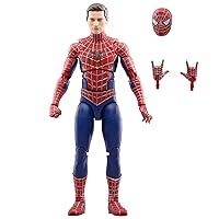 Marvel Legends Series Friendly Neighborhood Spider-Man, Spider-Man: No Way Home Collectible 6 Inch Action Figures, Ages 4 and Up