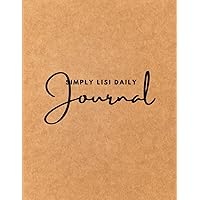Simply Lisi Daily Journal