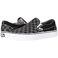 Vans Unisex Adults’ Classic Slip On Trainers Black/Pewter