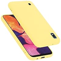 Case Compatible with Samsung Galaxy A10 / M10 in Liquid Yellow - Shockproof and Scratch Resistant TPU Silicone Cover - Ultra Slim Protective Gel Shell Bumper Back Skin