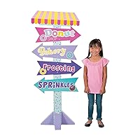 Donut Party Directional Sign (over 4 feet tall) Birthday Party Decor