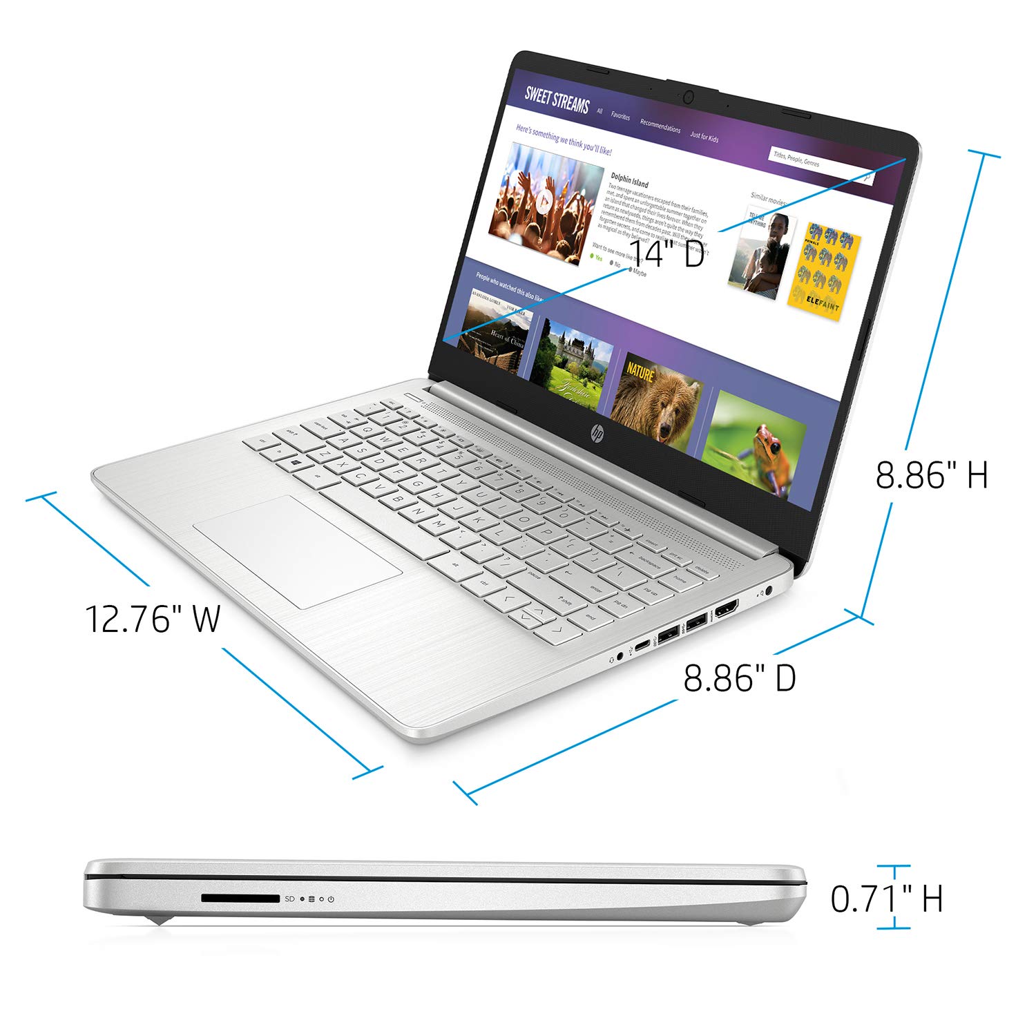 HP Premium Laptop (2021 Latest Model), 14