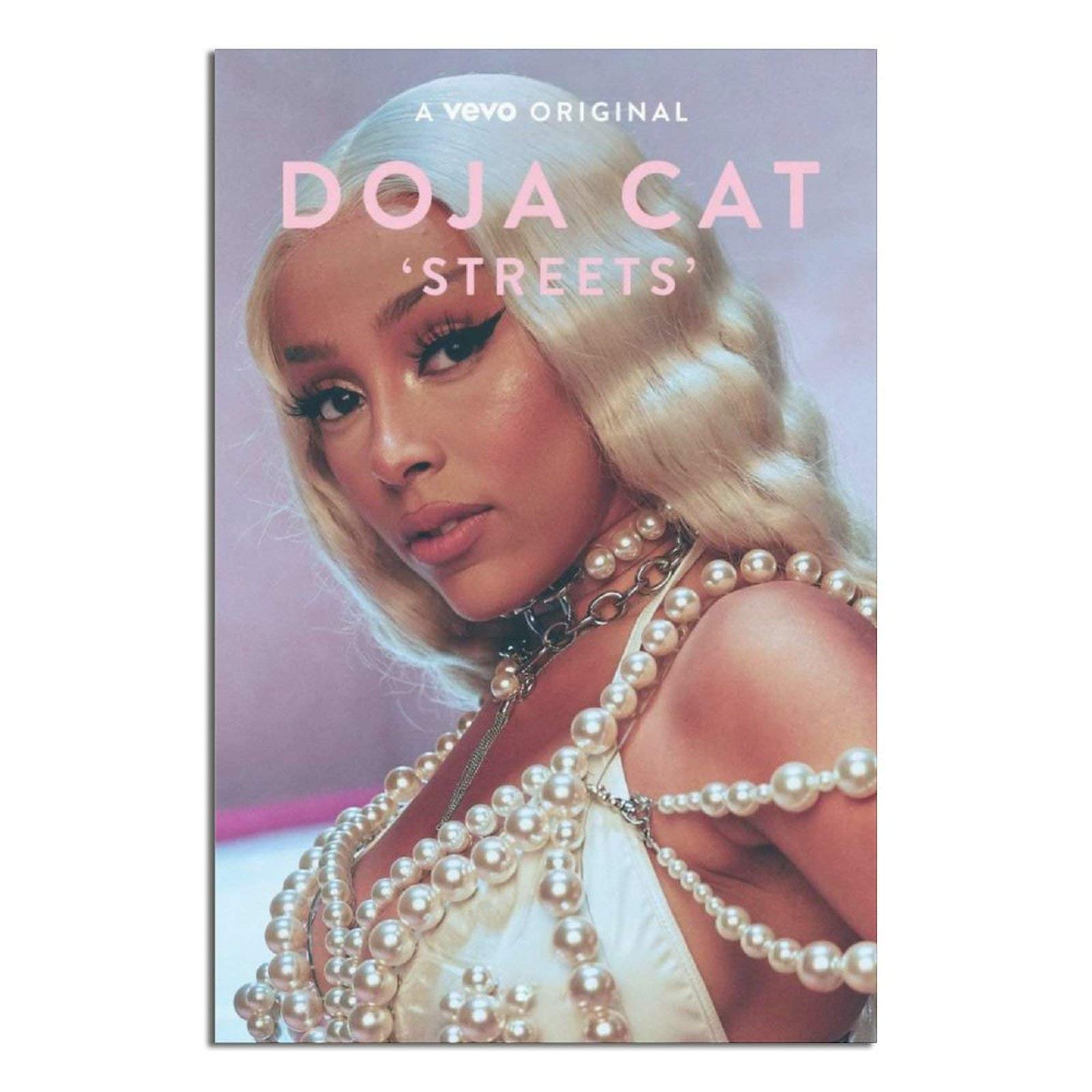 YTCH Sexy Singer Doja Cat Poster Canvas Art Poster Picture Modern Office Family Bedroom Decorative Posters Gift Wall Decor Painting Posters 8×12inc...