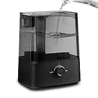 LEVOIT 6L Extra Large Humidifier for Bedroom Large Room Home, Cool Mist Last 60-Hour, Top Fill, Super Easy to Use and Clean, 360 Rotation Nozzle, Knob Control, Auto Shut Off, Quiet