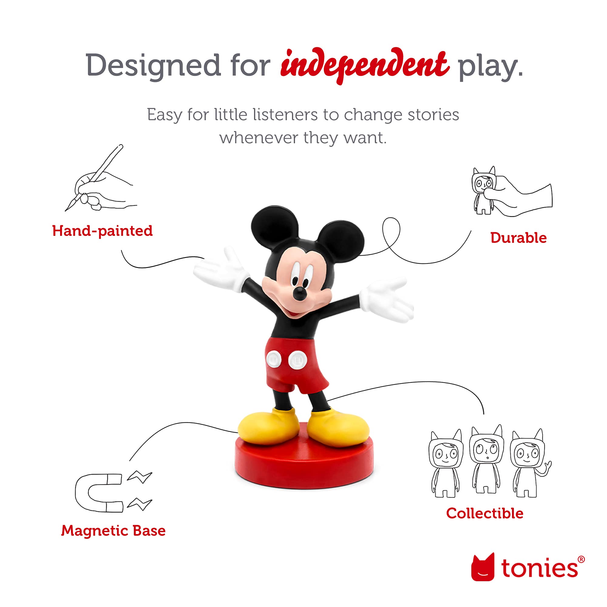 Tonies Mickey Mouse Audio Play Character from Disney
