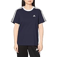 Adidas Women's Short Sleeve Essentials 3-Stripes BF T-Shirt