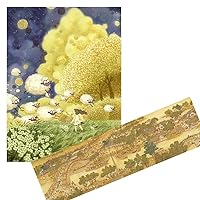 Two Plastic Jigsaw Puzzles Bundle - 2000 Piece - Panorama - Smart - Bears Along The River During The Qingming Festival and 300 Piece - YuBai - The Wind Bring You to Me [H1906+H2853]